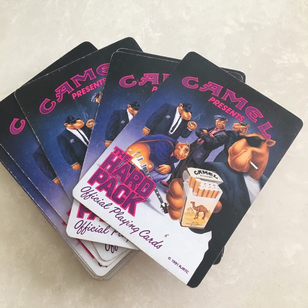 Camel vintage playing cards - The Hard Pack